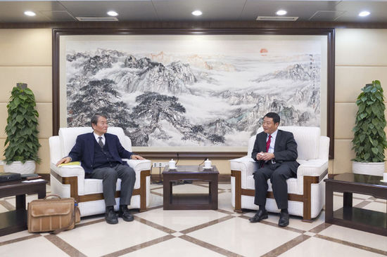 陈元丰副主任会见全日本华侨华人中国和平统一促进会访问团