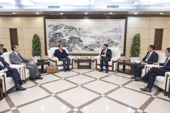 陈元丰副主任会见全日本华侨华人中国和平统一促进会访问团