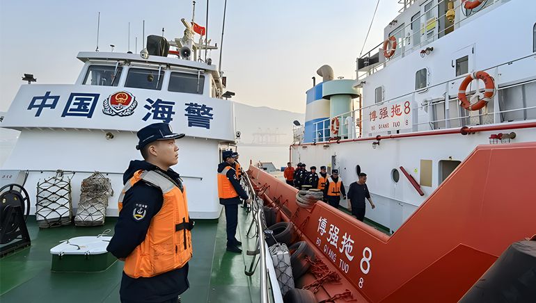 民进党当局借“宏泰58号”事件恶意炒作 国台办：必将自食恶果_副本.jpg