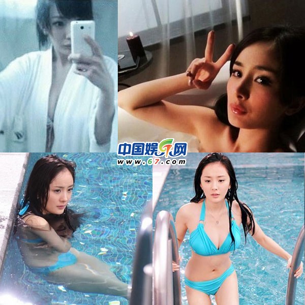 女星水下湿身露真身：袁姗姗范冰冰肥臀臃肿 刘亦菲伤疤惊人